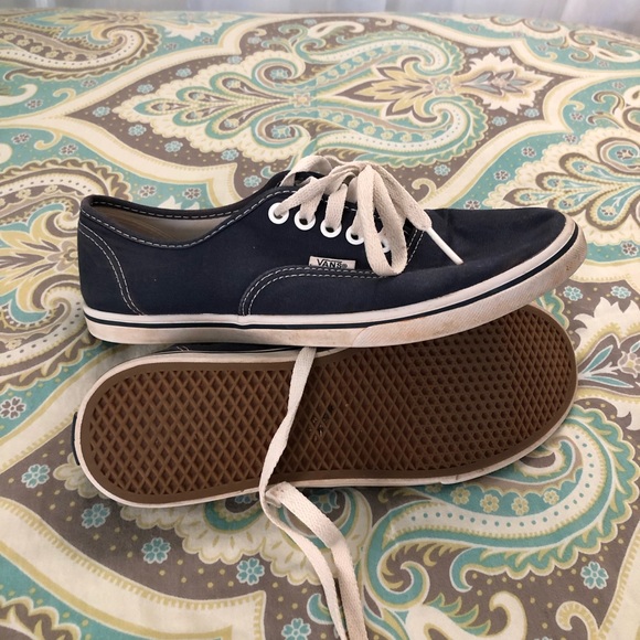 Navy Blue Vans - Picture 1 of 5